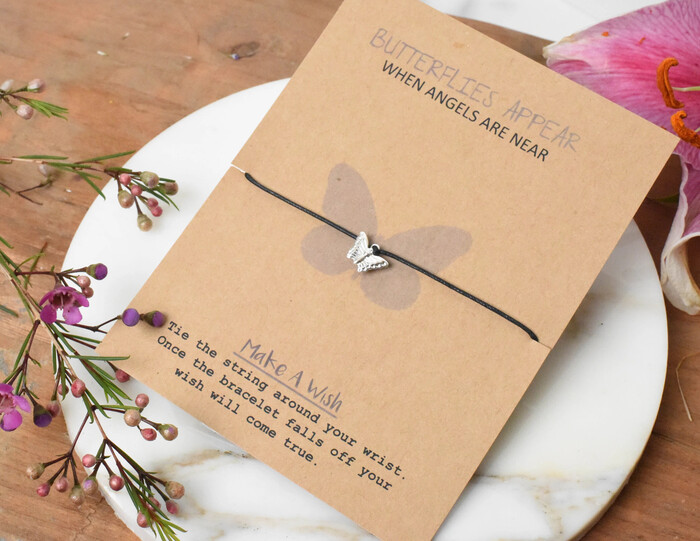 Butterfly Wish Bracelet - Cheap Butterfly Gifts