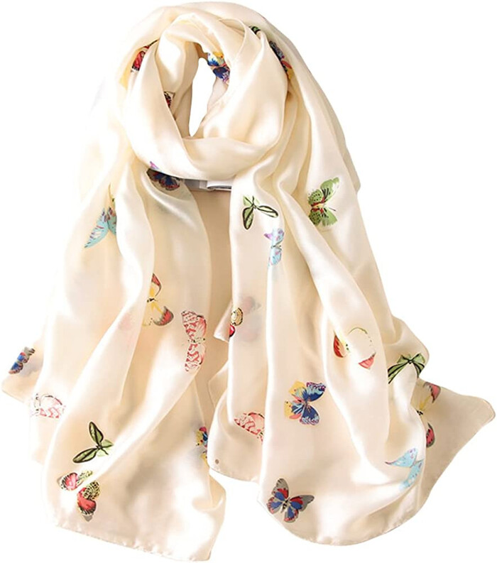 Silk Scarf - Butterfly Gifts For Adults