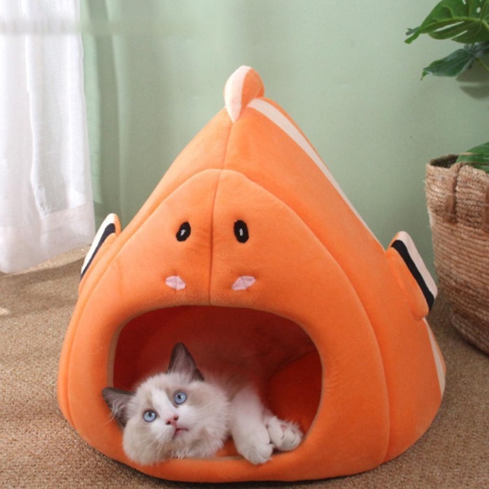 Cat Bed Cave - Gifts For Cat Lovers