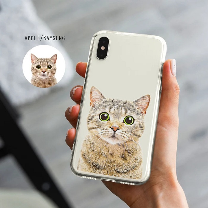 Cat iPhone Case - personalized gifts for cat lovers 