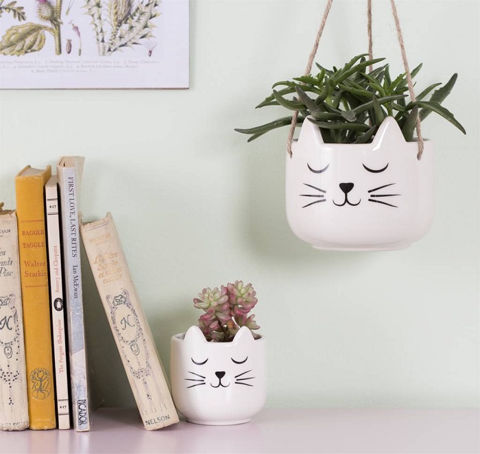 Planter Cat - Cat Lovers Gifts