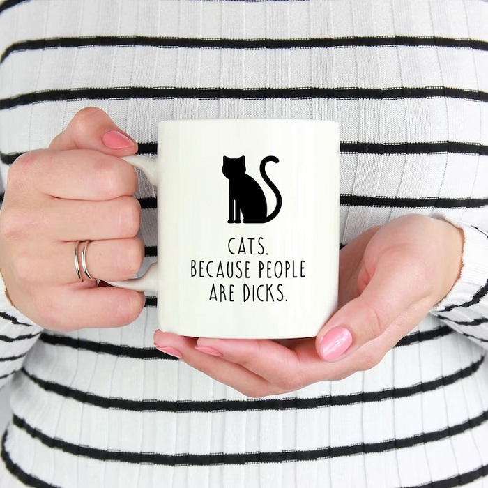 Funny Mugs - cat lovers gifts