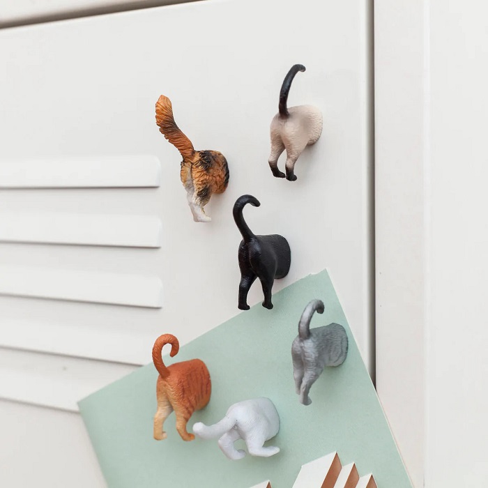 Butt Out Magnets - funny gifts for cat lover
