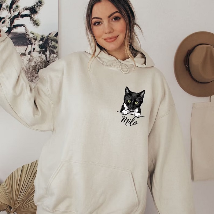 Sweatshirt - cat lovers gifts