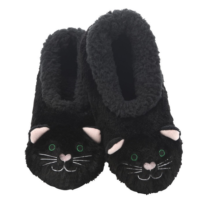 Furry Cat Slippers - cat lovers gifts