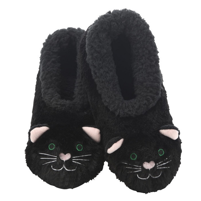 Furry Cat Slippers - Cat Lovers Gifts