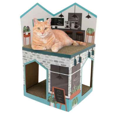 Caffe Cat Tower - gift ideas for cat lovers