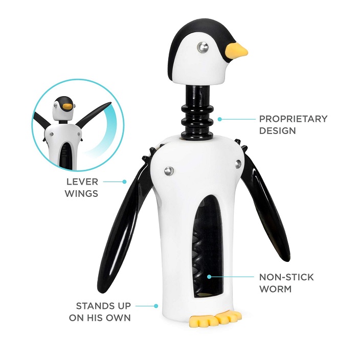 Penguin Lovers Gifts - Penguin Corkscrew