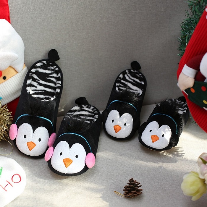 Christmas discount penguin slippers