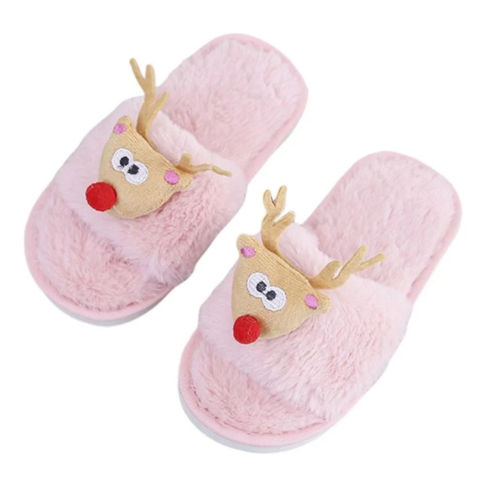Christmas gift ideas for her - Slippers in Pink Memory Foam
