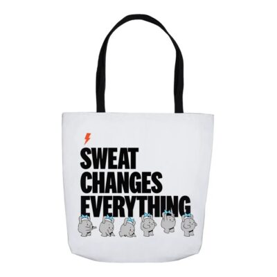 Gift ideas for her for Christmas - Tote Sweat Changes Everything
