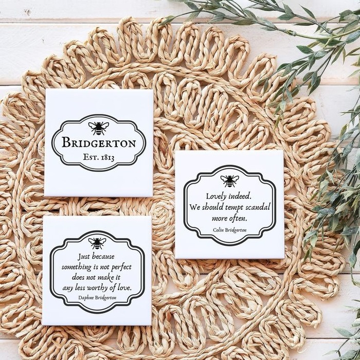 Christmas gifts for women - Coasters 'Bridgerton'