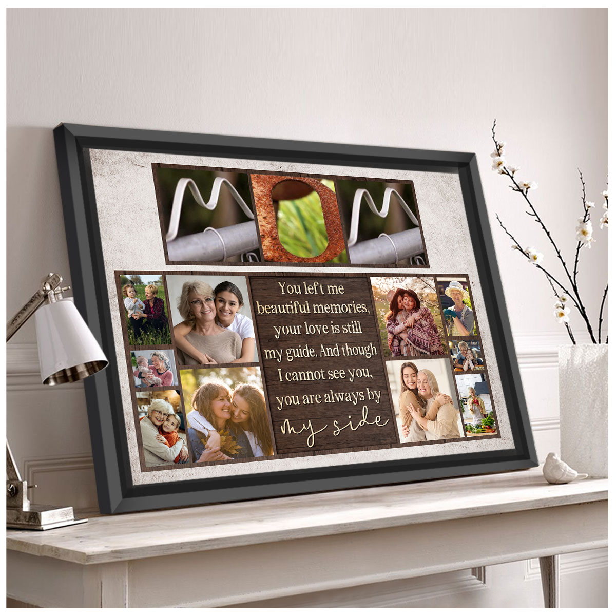 Mom Picture Collage, Christmas Gift For Mom, Unique Mom Gifts - Stunning  Gift Store