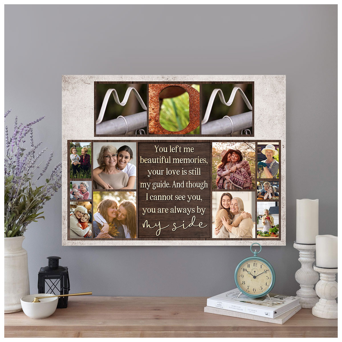 6-Opening Tree Collage Photo Frame - Memories Engraved