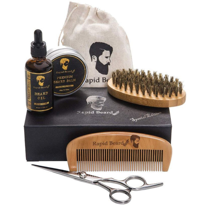 Men's Beard Care Kit - good gifts for a grandpa