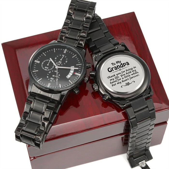 Customized Watch - good gifts for grandparent
