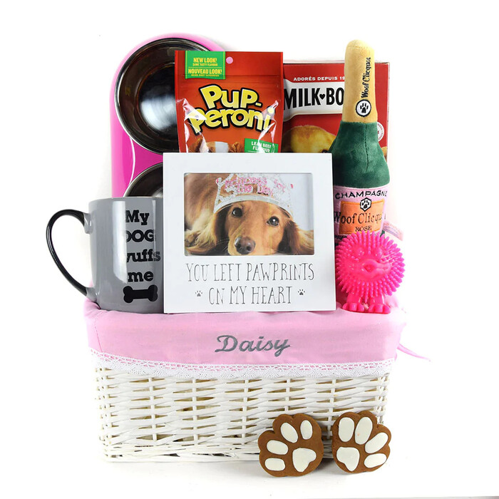 Pet Basket - Personalized Gift Basket Ideas For Grandpa