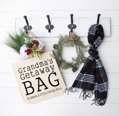 Christmas gift ideas for grandma - Grandma’s Getaway Bag