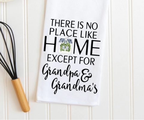 Christmas gift ideas for grandma - Grandma Dishtowel