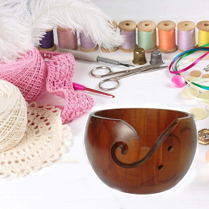 Christmas Gift Ideas For Grandma - Yarn Bowl