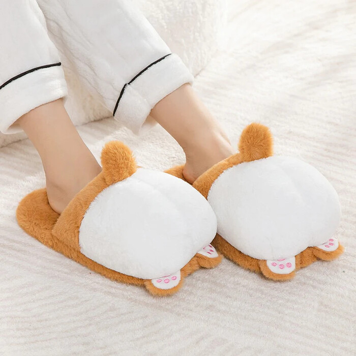 Corgi Slippers - Funny Gifts For Dog Lovers