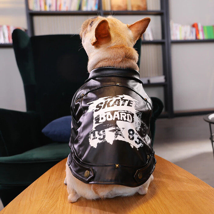 Custom Dog Motorcycle Jacket - Christmas Gifts For Dog Lovers