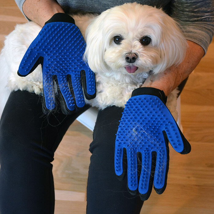 Pet Grooming Glove - inexpensive gifts for dog lovers