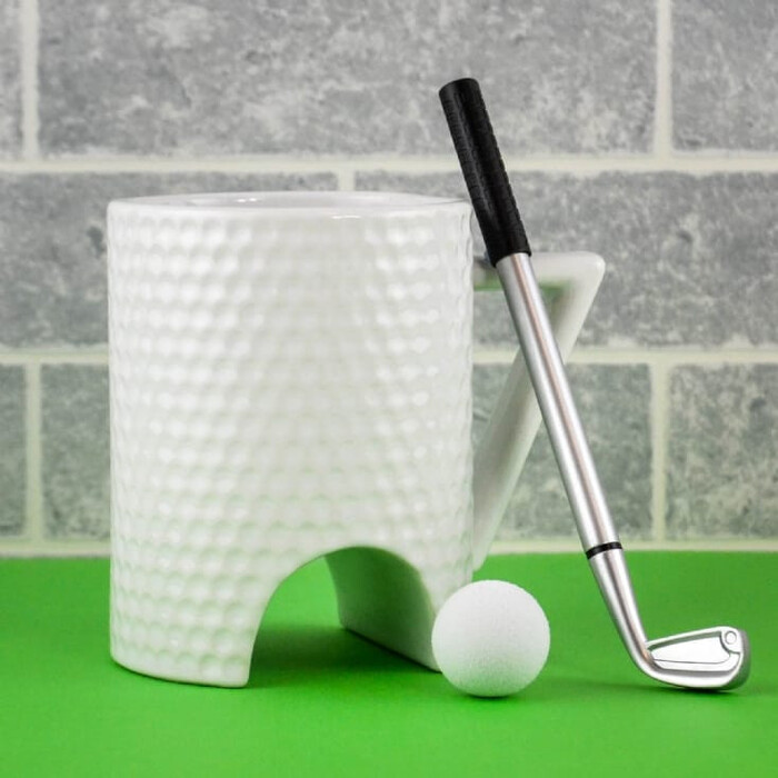 Golf Gift Mug And Putter Pen - Christmas Gifts For Man Who Has Everything