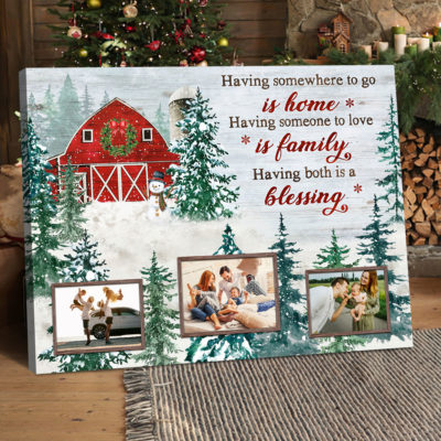 Perfect Family Christmas Gifts Custom Family Photo Wall Art Decor