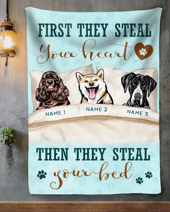 Personalized Pet Blanket - gift ideas for dog lovers