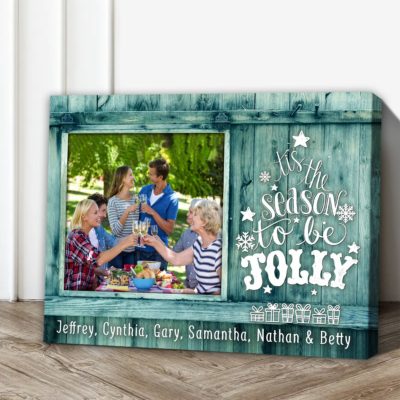 Family Xmas Gifts Ideas Unique Family Christmas Pictures Jolly Season Wall Art