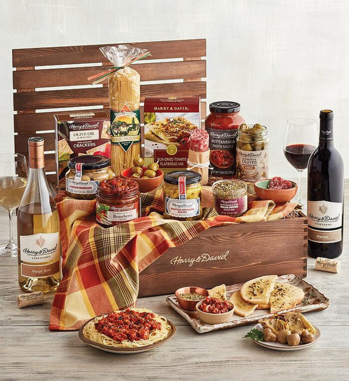 Italy Gift Basket - cool gifts for dad Christmas