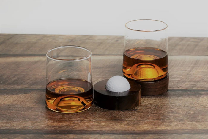 Golf Ball Whiskey Chillers - christmas gifts for dad from son