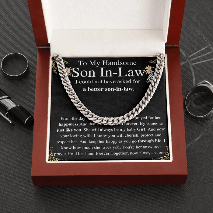 Chain Necklace - Christmas Gift Ideas For Son-In-Law