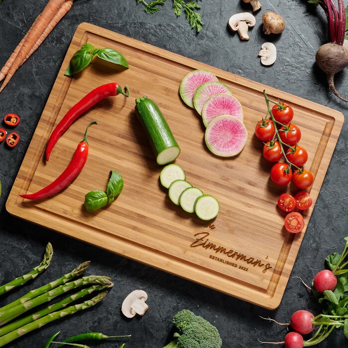 Bamboo Cutting Board - Best Christmas Gift For Son-In-Law