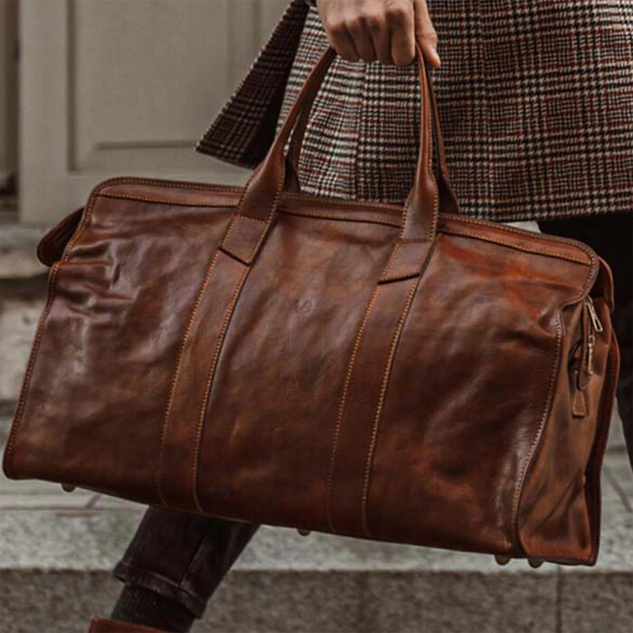 Leather Travel Bag - Best Christmas Gift For Son-In-Law