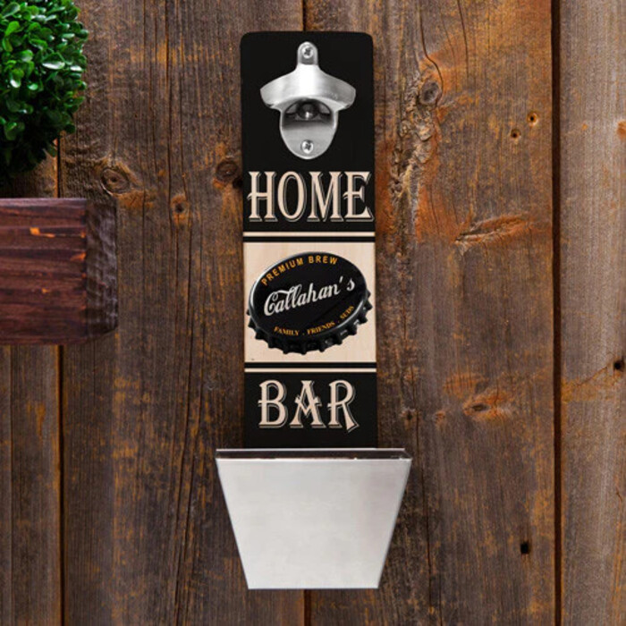 Personalized Backyard Brews Bottle Opener - Xmas gift for father-in-law