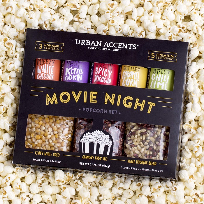 Popcorn And Seasoning For Movie Night - Gifting Ideas For Father-In-Law