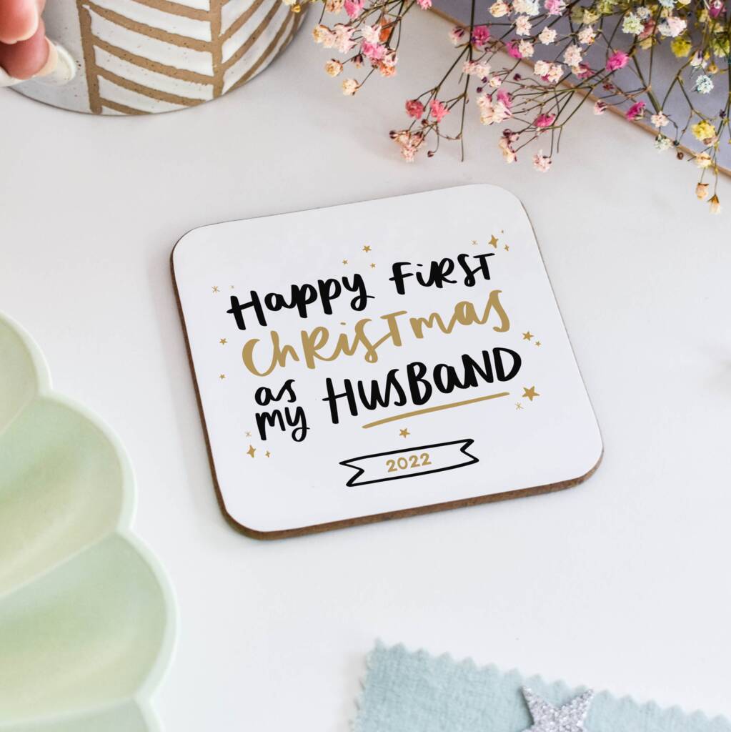 Customized Coasters - best gift ideas for husband on Christmas