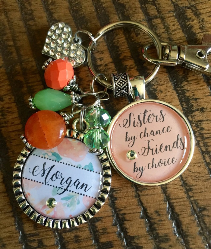 Sister Keychain - gifts for sister on Christmas