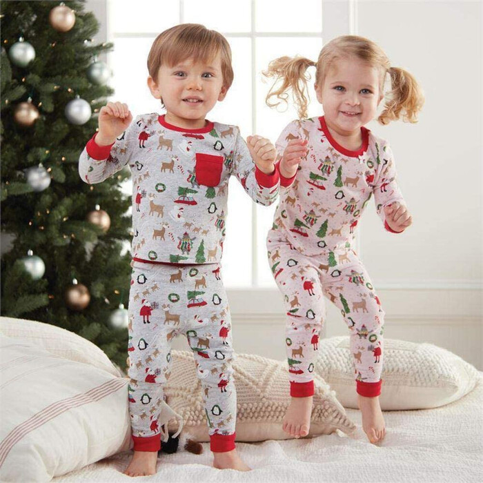 Christmas Pajama Set - Christmas gifts for kids