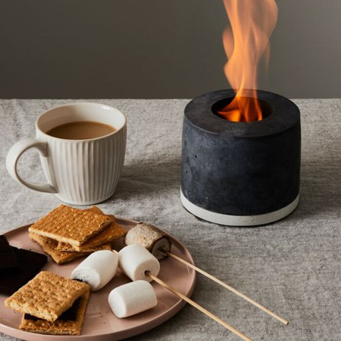 Personal Concrete Fireplace - Thoughtful Gifts For Husband At Christmas