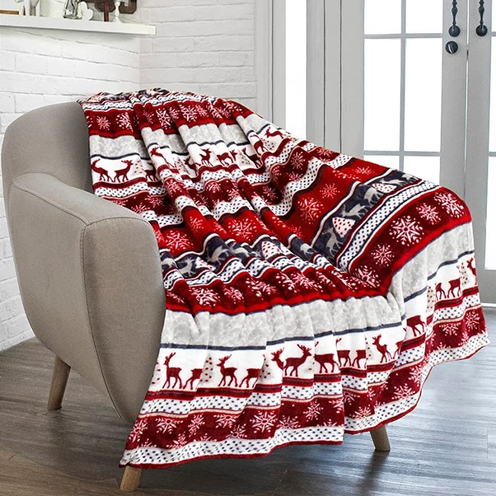Woven Blanket - gift ideas for mother in law for Christmas
