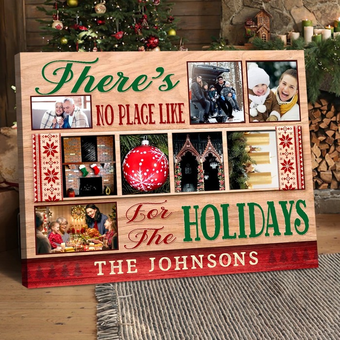 Christmas gift ideas for mother in law - Family Canvas Print Sign