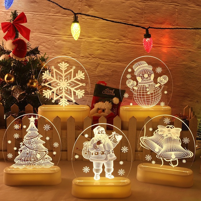 Custom Name 3D Led Light - gift for mother in law for Christmas
