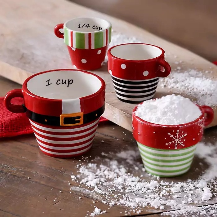 Decorative Measuring Cups - gift ideas for mother in law for Christmas