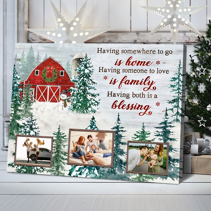 Customized Christmas Wall Art - thoughtful Christmas gifts for wife