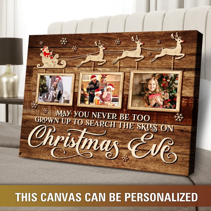 Christmas gifts for aunt - Christmas Eve Canvas Print Wall Art