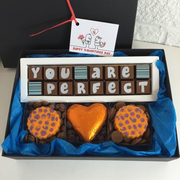 Christmas gift for aunt - Personalized 'I Love You' Chocolates