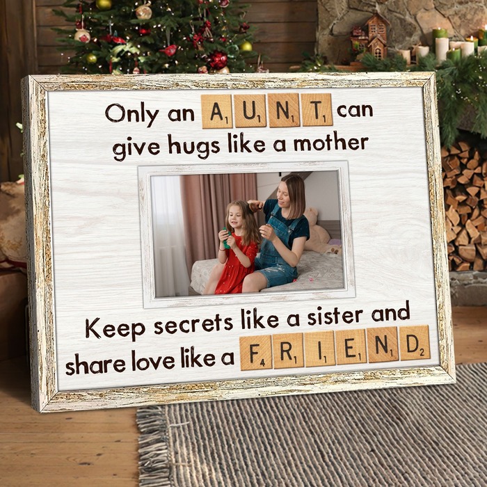 Christmas Gift For Aunt - Aunt Christmas Custom Canvas Print